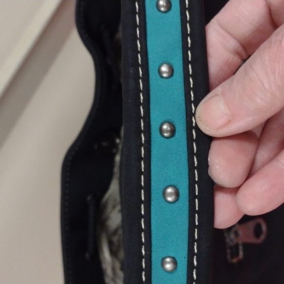 NWT Montana West Drawstring Fringe Hobo shoulder bag - Picture 6 of 7